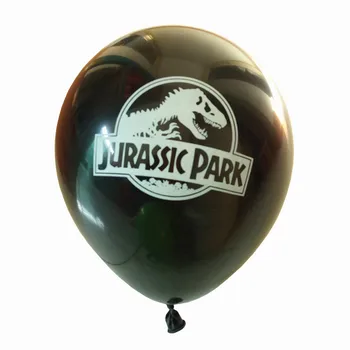 30 Stk/lots10inch Dinosaur Trykt Dyr Latex Balloner Baby Brusebad Børns Fødselsdag Dekoration Balloner Forsyninger