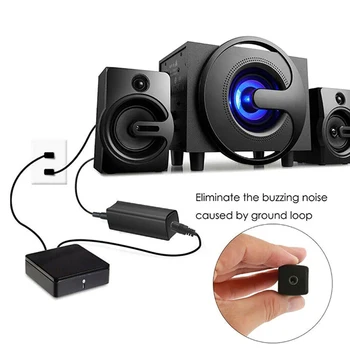 3,5 mm Aux Audio Støj Filter Ground Loop Støj Isolator til Bil Stereo System Audio System Stereoanlæg støjfilter