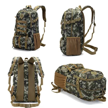 NYE mandlige militær rygsække pose af høj kvalitet vandtæt 50 L rygsæk multi-funktion laptop taske super stor kapacitet rejsetasker