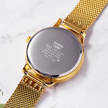 Casio ure kvinders ure top mærke luksus indstille mode dameur kvinder 30m Vandtæt Kvarts relogio masculino LTPE157MG3A