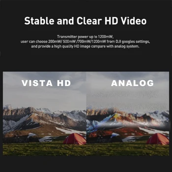 Caddx Vista 5,8 GHz HD Digital System FPV Sender VTX 150 Graders Kamera, 1080P FPV Beskyttelsesbriller For CineWhoop RC Drone