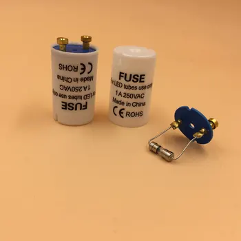 JIERWORLD 25pcs/masse CE/ROHS Kun bruge rør, beskyttelse 250V/1A bedste elektroniske LED starter for T8 LED Tube