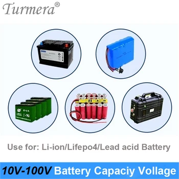 12V 24V, 36V 48V 60V 72V 100 V Li-ion-Lifepo4 Bly-syre Batteri Kapacitet Indikator Display LCD-Voltmeter Temperatur Måleren Tester