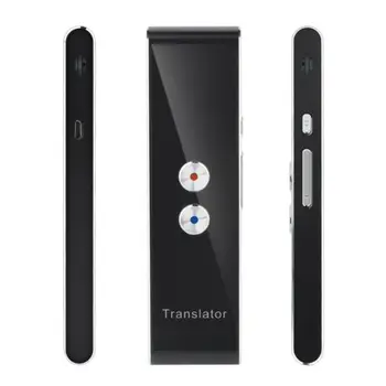 T8 Smart Voice Bluetooth-Oversætter Bærbare Intelligent Tolk Flere 40+Sprog Rejsebranchen Øjeblikkelig Oversættelse