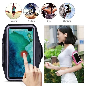 Sport telefonholder Taske taske til Samsung S20 Plus Ultra S10 5G S9 S8 Plus S6 S7 Kant Note 10 Plus 9 8 Arm Hånd Tilfælde til at Køre