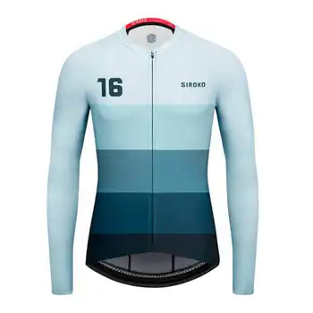 2020 Siroko trøje vinter mænd fleece frakke ropa ciclismo pro team mtb cykel tøj roadbike lang varm cykel tøj