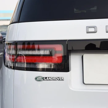 16x3cm Bil Badge Emblem 3D Metal Mærkat for Land Rover Range Rover Discovery 3 4 2 Evoque Velar Trykladning