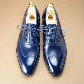 Nye Ankomst herresko af Høj Kvalitet Pu Læder og Lace-up Dress Oxfords Sko Mandlige Vinage Classic Shoes Soulier Homme HE006