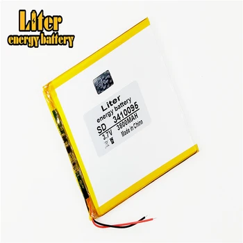 3410095 3,7 V 3800MAH lithium polymer batteri-backup strømforsyning 3395100 Tablet batteri mobile audio-visuelle 3595100