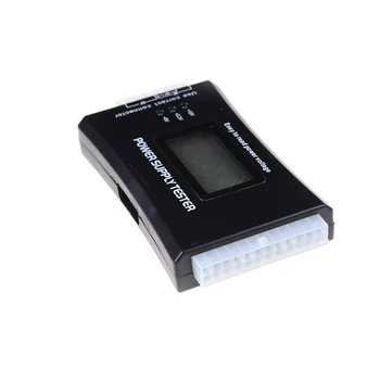 20/24 Pin Power Supply Tester Digital LCD Display PC Checker Magt Måling af Diagnostiske Tester Værktøjer
