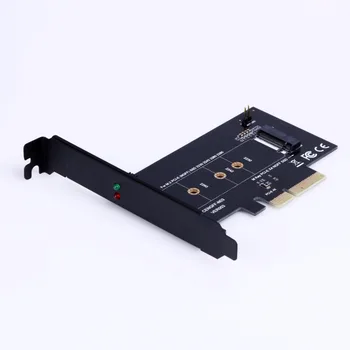 M. 2 NVME Adapter M. 2 SSD til PCIE 3.0 X1/4X Expansion Card Converter Riser Card M-Tast Stik til M2 NGFF NVMe SSD harddisk