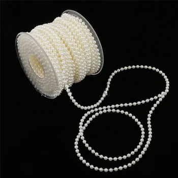 20M bryllupsfest plastik kugle, imiteret perle forbindelse perle, perle kæde håndlavet armbånd halskæde diy tilbehør, materiale,
