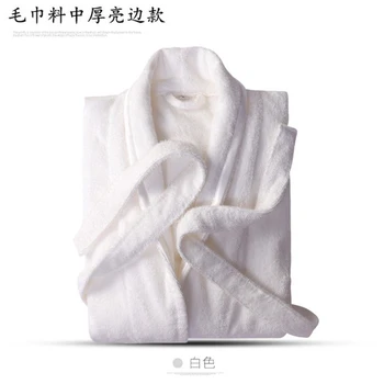 Hotel robe plus size løs bomuld håndklæde materiale, unisex badekåbe badekar varm yukata kimonoer vinter sexet tøj hjem pijamas kvinder