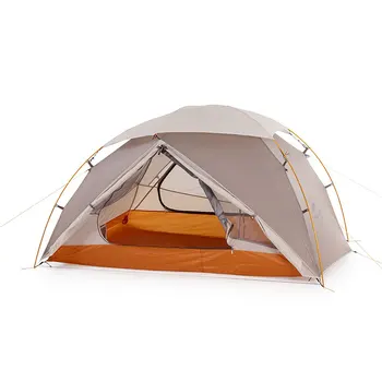 Naturehike Udendørs Camping Ultralet Telt Tågen 20D Nylon Dobbelt Lag X Struktur Sne-bevis Top 1-2 Person Telte NH19zp011