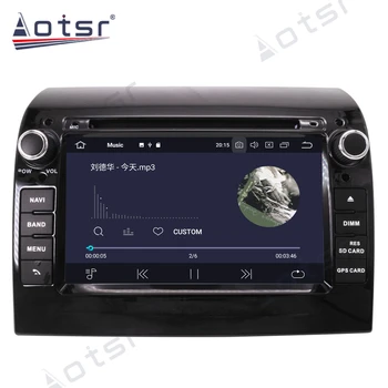 Aotsr Android 10.0 4GB+64GB Bil Radio-Afspiller, GPS-Navigation DSP For Fiat Ducato 2006-2019 Bil Auto Stereo HD Mms-Styreenhed