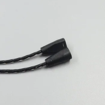 For Sennheiser IE8 IE8i IE80 Hovedtelefoner 3,5 mm Kabel Hovedtelefoner Kabel-Aftagelig Erstatning Hovedtelefon Ledning In-line Kontrol w/ Mic