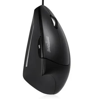 Original Tyskland Perixx PERIMICE-513 ergonomisk design kablede vertical mouse anti mus hånd 2000DPI 6 knapper