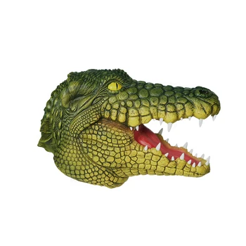Snailify Realistisk Krokodille Latex Maske-Animalsk Kostume, Rekvisitter Til Voksen, Halloween Fest Hovedbeklædning