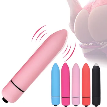 10 Speed Mini Bullet-AV-Stick G-spot Vibrator til Kvinder Vandtæt Klitoris Stimulator Dildo Vibrator Sex Legetøj til kvinder