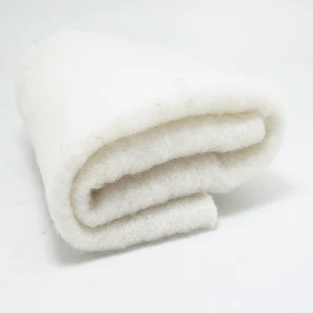 Gratis forsendelse Naturlige uld Batt /semi-filtning af uld for nåle filt, filtning nål ,Spinning fiber, Foto rekvisitter hvid