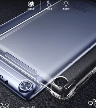 Tablet Gennemsigtig taske Til Samsung Tab 10.1 T510 2019 Slip Modstand Blødt etui Til Galaxy Tab 10.1 T515 T510 Slanke sag Tilbage