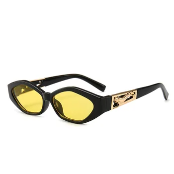 TEENYOUN Mode Polygon Luksus Solbriller Mænd Kvinder Polygon UV400 Høj Kvalitet Lille Smal Ramme Sol Briller Briller