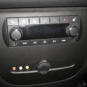 2 Pc Bageste Radio o lydstyrkeknappen Dial-Tuner Til 07-13 Chevy Tahoe Chevrolet Silverado Gmc Acadia Sierra Yukon Denali Gm
