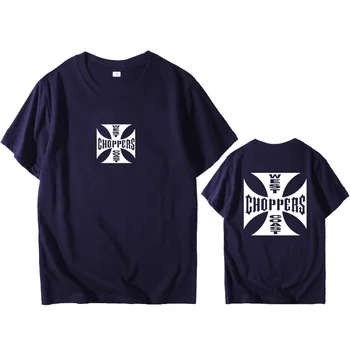 2020 Nye sommer Mode T-Shirt Mænd West Coast Choppers Print T-Shirt med O-Hals T-Shirt i Bomuld kortærmet Sommer Tops Tees W0158