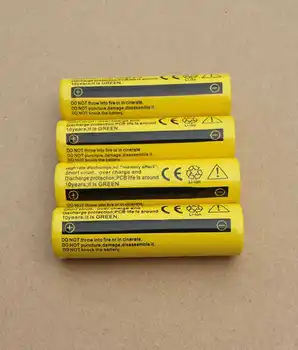 DING LI SHI JIA 4stk 18650 Batteri Genopladeligt Batteri 3,7 V 9900mAh Li-ion Batteri Til LED Lommelygte Lommelygte Batterier