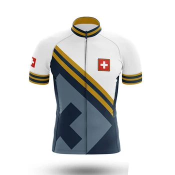 Schweiz trøje 2020 MTB trøjer Kort Ærme Toppe Cykel-shirt cykel shirt mænd mayot ciclismo hombre