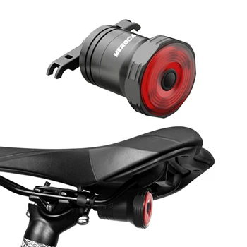 Smart Brake baglygte Til Cykel Auto-Sensing USB-Opladelig LED Cykling Hale lys IPX6 Vandtæt Baglygte på Cykel Tilbehør