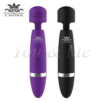 LUOGE USB-Opladning Stærk Vibration Magic Wand Sex Produkter G Spot Klitoris Massage Vibrator Magic AV Wand Sex Legetøj til Kvinder
