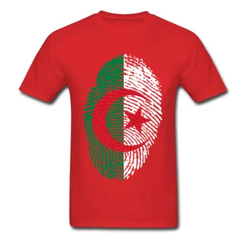 Imagine Dragons Mænds Land Tshirt Algeriet Flag Fingeraftryk Grafiske Tees Mænd, Toppe, T-Shirt, Ånde Fashion T-Shirt