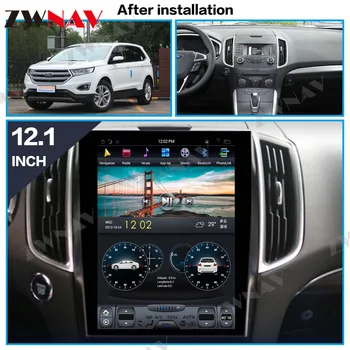 For Ford EDGE-2019 DSP Lodret Tesla Stil Android 9.0 auto-Car multimedia-Afspiller bil GPS radio båndoptager BT head unit