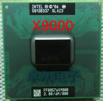 Original Intel Top Core 2 Extreme X9000 cpu-processor med 2,8 GHz, 6 MB 800 mhz stik P scrattered stykker For GM965 PM965 T9300 t9500