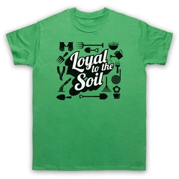 Loyal Til Jorden Havearbejde Slogan Kærlighed Haven Funny Herre Dame Børn T-Shirt Til Unge, Midaldrende Den Gamle T-Shirt