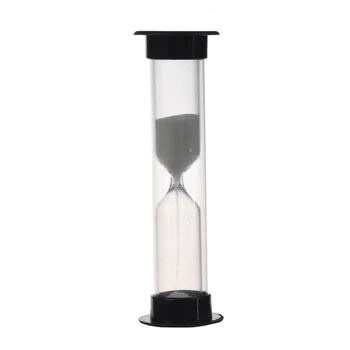 1 Minut Sandglass Farverige Lille Timeglas 60 Sekunders Timer Kreative Børn Fødselsdag Gaver (black et minut)