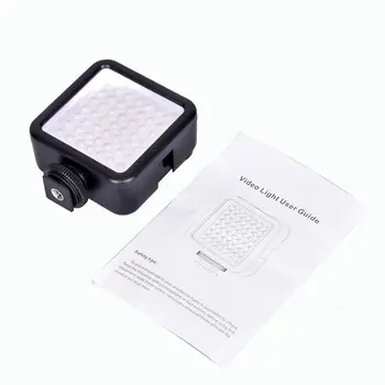 LANBEIKA Mini W49 LED Video Lys, Kamera Lampe Fyld Lys Foto Belysning Til Kanon For Nikon Sony Videokamera Smartphone
