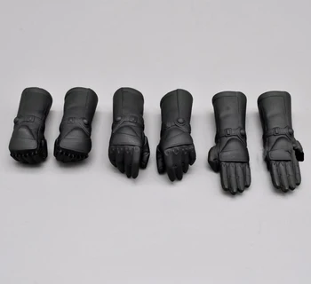 6stk/indstille Mode Mekaniker Sort Havde Typer Hånd Handsker Modeller for 12
