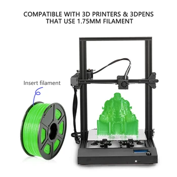 Enotepad PETG 3D-Printer Filament 1.75 mm 1 KG/2.2 LB Spolen PET Printeren Materiale ingen boble Tolerance +-0.02 MM