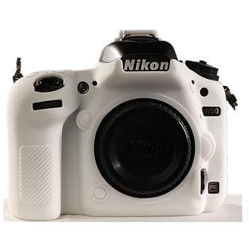For Nikon D750 Silikone Cover til Nikon Kamera, hvis D750 Kamera Protector Dækning af Høj Kvalitet Litchi Tekstur, Non-slip