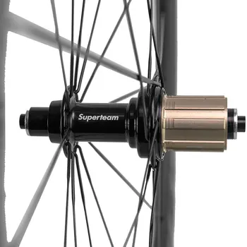 SUPERTEAM Clincher 50mm/Rørformede Carbon Hjulsæt Road Cykel Hjul Carbon Cykel hjul