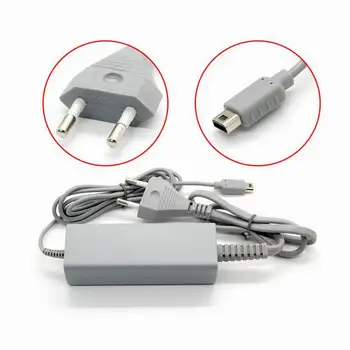 Nye EU USA Type Plug Væggen AC Adapter Oplader Til Nintendo Wii Gamepad Til U Gamepad Controller #F632