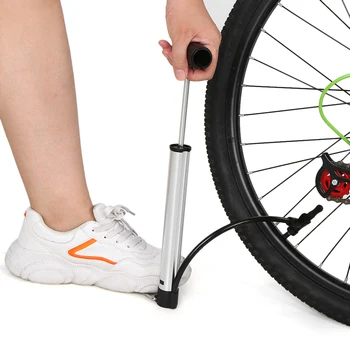 Cykel Pumpe 120 PSI Mini Cykel Pumpe med Sammenklappelige Håndtag Foot Pad Til Presta-og Schrader-Ventil til Manuel Ændring