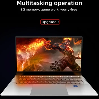 OS Kaptajn Ultratynde Laptop 15.6 Tommer Intel Core i7 4500U 8GB DDR3 RAM 1TB SSD Windows 10 Notebook til Bussines Undersøgelse Gaming
