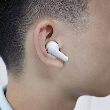 J6 TWS Bluetooth-Hovedtelefoner, Trådløse Surround Hovedtelefoner Musik Headset Sport Vandtætte Øretelefoner Til Xiaomi Huawei Samsung Iphone