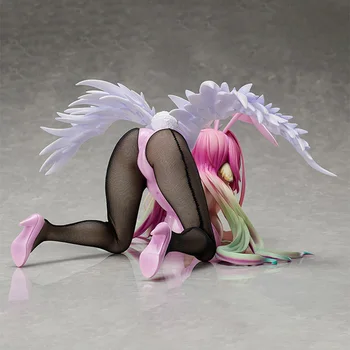 Anime Ingen Spil, Ingen Liv Jibril Action Figur Anime Figur Sexet Pige, Bunny Girl PVC Figur Collectible Dukke Legetøj Til Gave