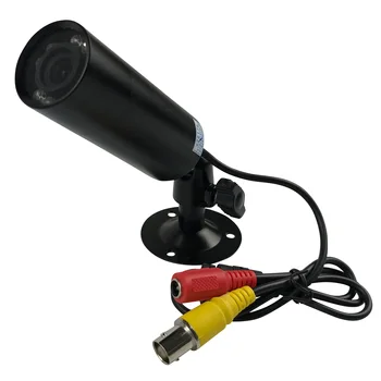 Uvusee CCTV 1/3 Sony CCD 1000TVL 3.6 mm HD 8stk IR-Led ' er D/N Mini Bullet Sikkerhed Kamera Overvågning med Beslag