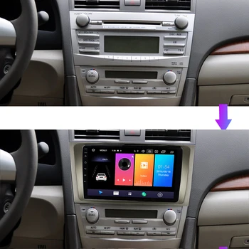 8 Core Android 10 Bil Radio Autoradio til Toyota Camry 6 2006-2011 Mms Video-Afspiller, GPS-Navigation Touch-Skærm 2 Din-DVD