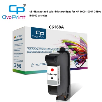 Civoprint kompatibel C6168A Rødt Blæk Patron til HP da400, da50s, da550, da700, da70s, da750, da75s, da950, da95f Printer
